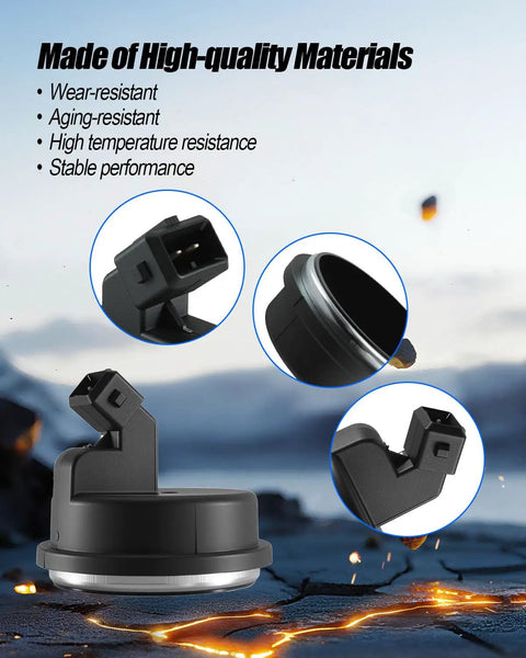 Pair Of Rear Hub Bearings With Abs Speed Sensor For Kia Soul Ev 2014 To 2019 detailed view showcasing high-quality materials and connectors.