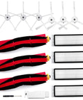 Replacement Parts Kit For S6 Pure, S6, S6 MaxV, S5, S5 Max, S4, E4, E2, E3, E5, E20, E25, E35, S50, S65 Robot Vacuums with brushes and filters