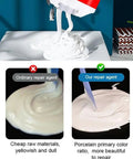 Tile And Ceramic Glaze Repair Paste For Porcelain And Ceramic Tiles, Crack And Chip Filler And Grout Sealer comparison