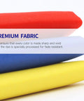 Thin Blue Line US Flag 3x5 Foot High Quality Polyester with vivid colors, showing red, white, blue, and yellow premium fade-resistant fabric.