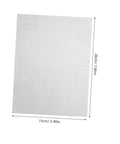 Two Piece Car Bumper Repair Mesh Kit With Stainless Steel Wire Mesh for Fixing Holes and Cracks, dimensions 15x20cm.