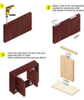 Installation steps for 360 Degree Hidden Pivot Hinge Set Stainless Steel Concealing Door Hinges Center Pivot Up Down Shaft 2 Pack