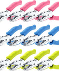 12 Pack One Quarter Inch Single Hole Paper Punch Set With Easy Grip Handles Circle Punches In Multicolor for DIY crafts