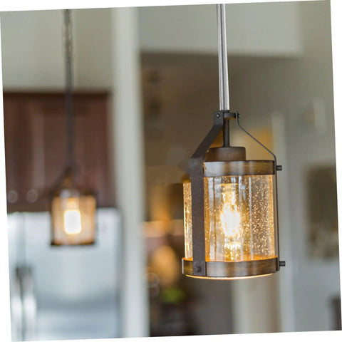 Hanging light fixture with Heavy Duty Full Thread Hollow Screw Rods For Light Fixtures Durable Tube Adapter For DIY Lamp Kits
