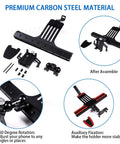 Badass Car Phone Mount For Hummer H3 2005 To 2009 slick dashboard panel parts featuring premium carbon steel material.