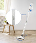 Ultra Lightweight 2-In-1 Corded Vacuum Cleaner With 14Kpa Power Suction, Handheld Conversion, standing upright in living room