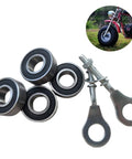 Front And Rear Mini Bike Wheel Bearing Kit 6202RS Easy Install Drop In Replacement For Coleman CT200U EX BT200X Baja Warrior MB165 MB200