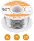 Roll of 60-40 tin lead rosin core solder wire for Helping Hand With Magnifying Glass For Soldering, beefy heavy duty cast iron base