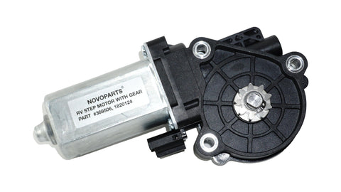 DIY Friendly RV Step Motor Replacement For Electric RV Steps 25 Series 9 Tooth External Gear Included With Mounting Hardware 7 Inch Size Part Numbers 369506 1820124 2141001 1101428 366043
