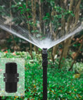 10 Pack 1/2 Inch MPT Double Male Pipe Risers For Garden And Lawn Irrigation, Straight Coupling Adapters, installed with sprinkler