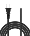 Heavy Duty 10 Ft UL Listed 16Awg AC Power Replacement Cord For Porter Cable Reciprocating Saw 738 747 9737 9740 with black plug and coiled cable.