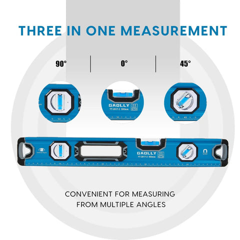 Spot On 6 Piece Spirit Level Set With Magnetic Torpedo And Multi Angle Vials In 12 To 40 Inch Ranges Featuring Durable Aluminum Alloy Build For Bang On Measurements And Tough Job Site Layouts