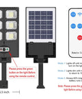 Hella Bright 150W Solar Flood Lights Outdoor With Motion Sensor 8000 LM To 12000 LM Remote Included Waterproof IP65