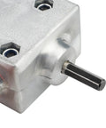 Close-up of Heavy Duty Electric Drill Metal Nibbler Sheet Cutter Attachment for Steel Iron and Stainless Steel.