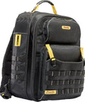 Pro Painter Backpack Organizer For Jobsite Tools With Removable Wet Pouch And All In One Storage System, durable black finish