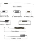 Extension Spring Kit For Honda GCV160 Throttle Return And Governor Springs 16 Piece Assortment Replacement Parts