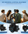 Smartphone Telescope Adapter Mount Universal Clip For Telescopes Spotting Scopes Microscopes Monocular Binoculars Durable Metal Build No Fuss Setup 26 To 46 Mm Eyepiece Compatibility - close-up of rotational adjustment mechanism.