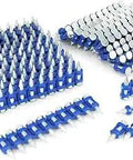12 Gauge 3/4 Inch Drive Pins With.109 Inch Smooth Shank Plastic Collated For Gas Powered Concrete And Steel Nailers