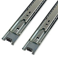 10 Inch Full Extension Drawer Slides, Side Mount, Stainless Steel Ball Bearing, Heavy Duty 100 Lb Capacity, 2 Pack For File Drawers, Dressers