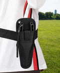 Pro Grade Fish Lip Gripper Pliers With Upgraded 4.3 Inch EVA Foam Handle clipped to belt outdoors