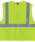 Worksite Ready Class 2 FR Modacrylic Safety Vest Lime Large-X-Large US With ANSI Reflective 3M Scotchlite ATPV 4.6 Cal Per Cm2