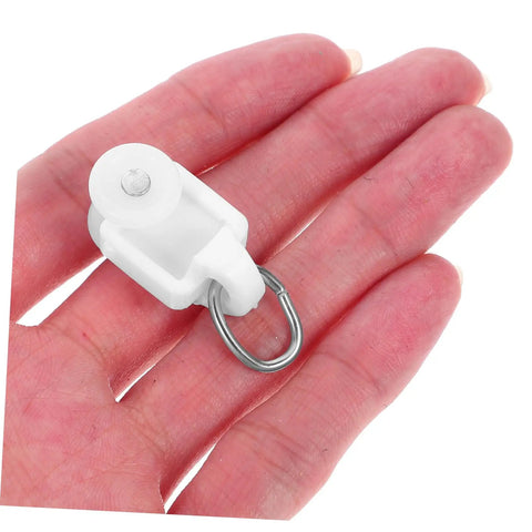 50 Piece Silent Curtain Hooks And Track Rollers Paired With Stainless Connectors Gonna Roll Slick On Worn Rails Straightforward Install For Hefty Windows Keeping Home Interiors Looking Dang Sharp And Totally Stress Free
