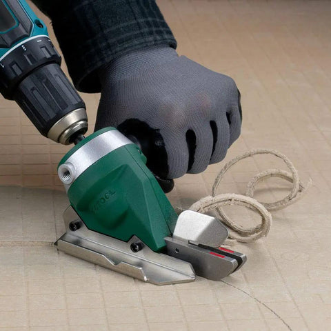 Snapper Shear Pro Drill Attachment For Fiber Cement Board Cutting HardieBacker One Quarter To One Half Inch Thick