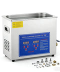 15 Litre Ultrasonic Cleaner With Heater And Timer 40KHz Heavy Duty Stainless Steel Cleaning Machine for auto repair tools and industrial parts.