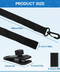 Lock That Heat In Tight With This Rock Solid 30 Piece Solar Cover Strap Kit featuring 65-inch nylon strap and non-slip clips.