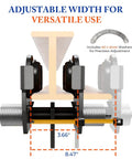 3 Ton Manual Adjustable I Beam Trolley With Flange Width From 3.66 To 8.46 Inches, showing washer adjustment for precision