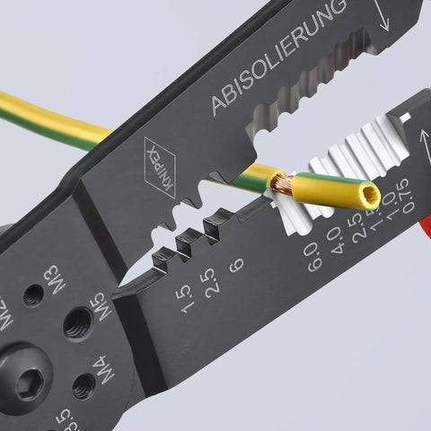 Heavy Duty Crimping Pliers For Wire Stripping Cable Cutting And Terminal Crimping Insulated And Non Insulated Terminals