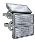 Real Deal Heavy Duty Outdoor Led Floodlight 300 Watts Super Bright Stadium Yard Fixture Ip66 Waterproof adjustable tilt design.