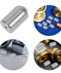 Ball Catch Door Latch Set Spring Loaded Stainless Steel 20 Pack showing detailed close-ups of latches in use
