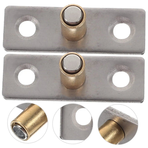 2 Pack Folding Stop Barn Sliding Door Guides With Rollers For Floor Mounted Doors Aluminum And Stainless Wheel Stops