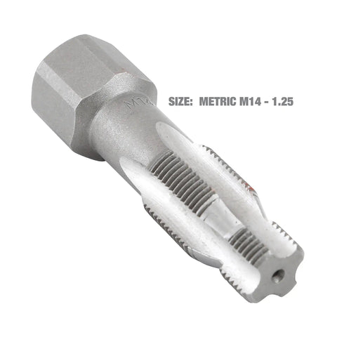Workhorse Spark Plug Thread Repair Kit With 3 Inserts, 1 Reamer, And Swaging Tool For M14 X 1.25 Spark Plug Threads