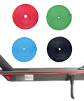 Blue PVC Self Adhesive Body Protective Strips For Electric Scooters And Skateboards Scratch Resistant Easy To Install Decorative Trim Anti Scratch Shield For Scooter Part shown with multiple color options displayed above a scooter