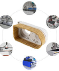 80Mm Spindle Dust Shoe For CNC Routers With Nylon Bristle Brush Universal Dust Cover in various CNC settings