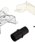 RA1172AT 2 Piece Router Dust Extraction Vacuum Hook Kit With Universal Hose Adapter For 1-1/4 Inch 1-1/2 Inch And 35 mm Hose