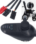 Versatile Electric Wheelchair Joystick Controller 24V 45A Brushed Motor Replacement With E Brake Universal Rocker For Most Brands