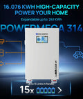 Powermega 48V 314Ah LiFePO4 Battery Energy Storage System with Active Balancing and Integrated Aerosol Fire Protection