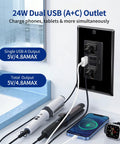 Top Shelf 100 Pack Black 15 Amp Gfcic Outlets With Usb C And Usb A Charging Ports Self Testing Ground Fault safety switches in bathroom.