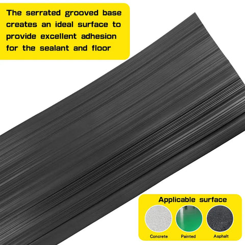 Universal Garage Door Bottom Threshold Seal Rubber Strip With Adhesives For DIY Weatherproof Weather Stripping Replacement 16ft Black EPDM Rubber For Standard Single Or Double Doors Flexible No-Fuss Install Crush Resistant