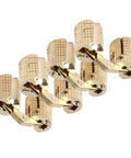 4 Pack Brass Hinges Heavy Duty Copper Material 180 Degree Opening For Worktops Tables And DIY Projects Home Hardware With Easy Install And Smooth Swing, four brass hinges