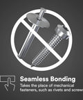 VHB double-sided acrylic foam tape 4611 replaces rivets and screws for seamless bonding