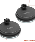 Pair Of Rear Abs Wheel Speed Sensors For Hyundai Tucson Sonata Kia Optima Sportage Fwd showing two black sensors with connectors.