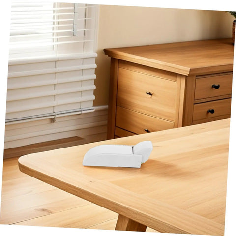 Heavy Duty Alloy Chest Freezer Door Hinge Shaft Replacement For Refrigerator Accessory on wooden table with smooth finish.