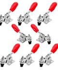 8 Pack Small Toggle Clamps With 60 Lbs Holding, Quick Release Horizontal Adjustable Clamps For Woodworking Jigs And Fixtures, Welding, Drill Press, Table Saw Sleds, Tool Boxes, 201 Style shown in a set