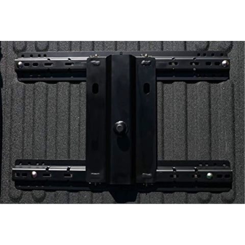 Universal Gooseneck Ball Plate Towing Adapter for in bed fifth wheel rails with a two and five sixteenths inch offset hitch ball