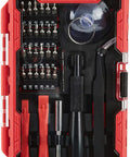 Precision Screwdriver Set 32-Piece Electronics Repair Tool Kit For Laptops, Smartphones, Eyeglasses, And Watches With Magnetic Tip Red