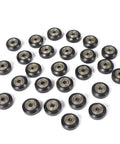 26pcs Pack POM Pulley Wheel Set For 3D Printers, Black Polycarbonate 625zz Bearings, Wear-Resistant And Silent Upgrade